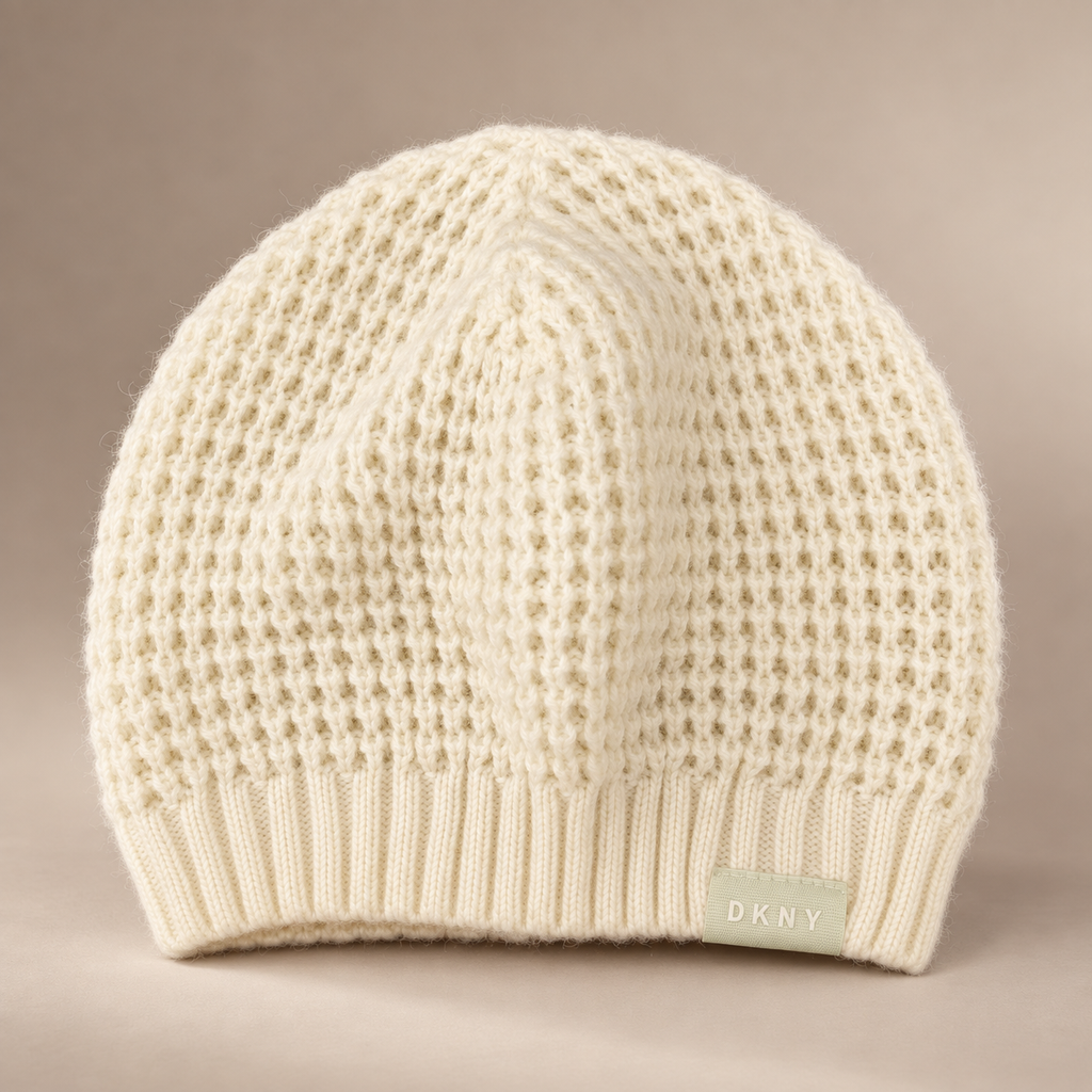 Ivory Knit Beanie